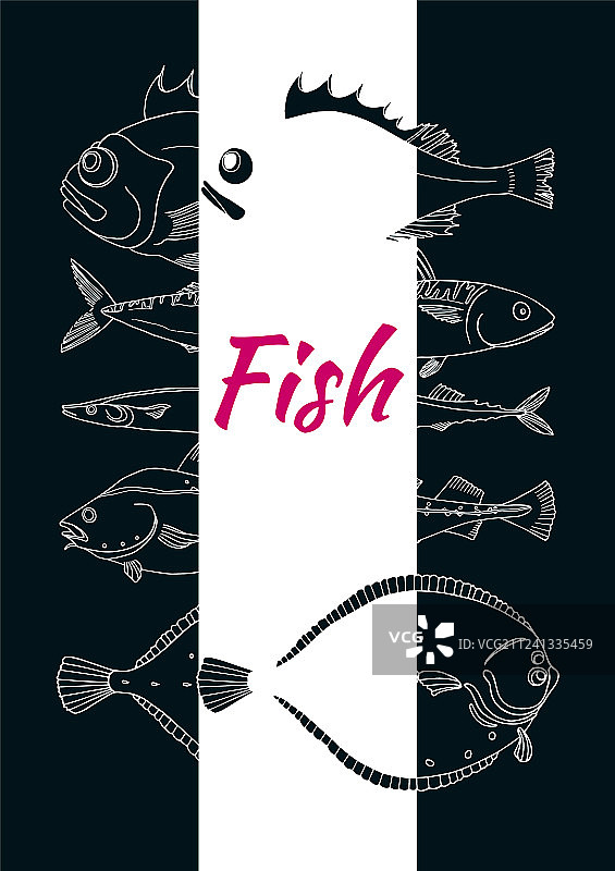 鱼类模板1图片素材