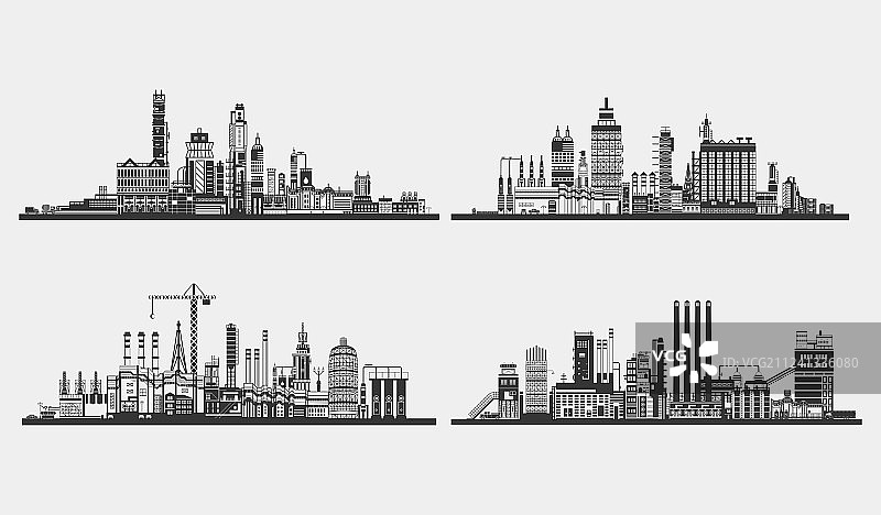 工厂外观图片素材