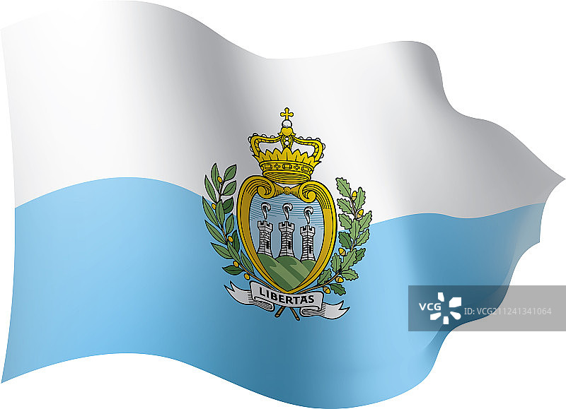 圣马力诺国旗图片素材