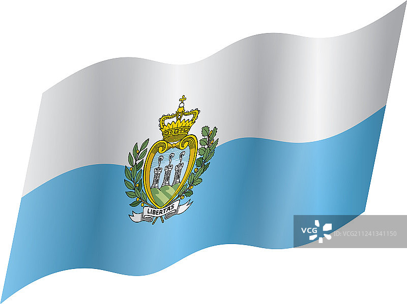 圣马力诺国旗图片素材