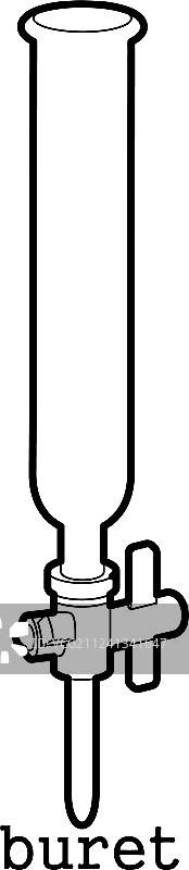 滴定管轮廓图标图片素材