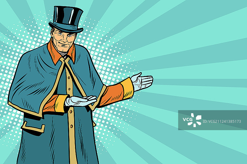 门卫迎接客人图片素材