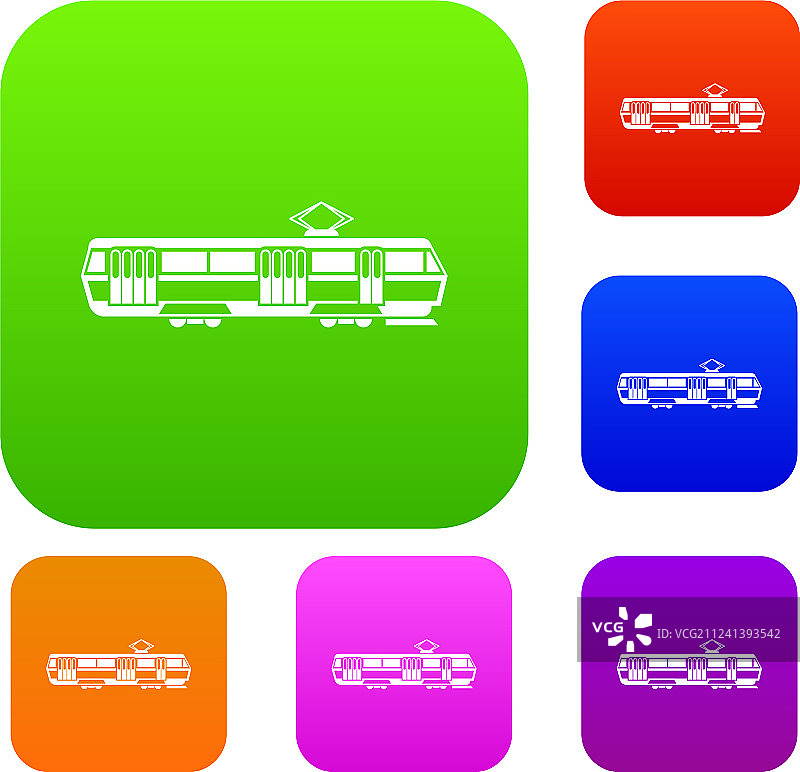 电车素材合集图片素材