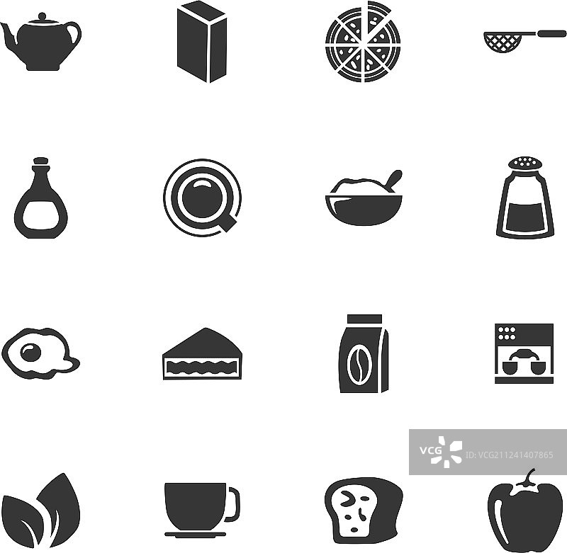 食物图标合集图片素材