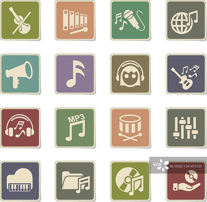 音乐图标设置图片素材