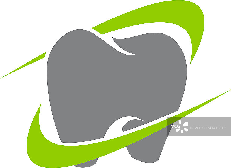 牙科护理标志设计模板图片素材