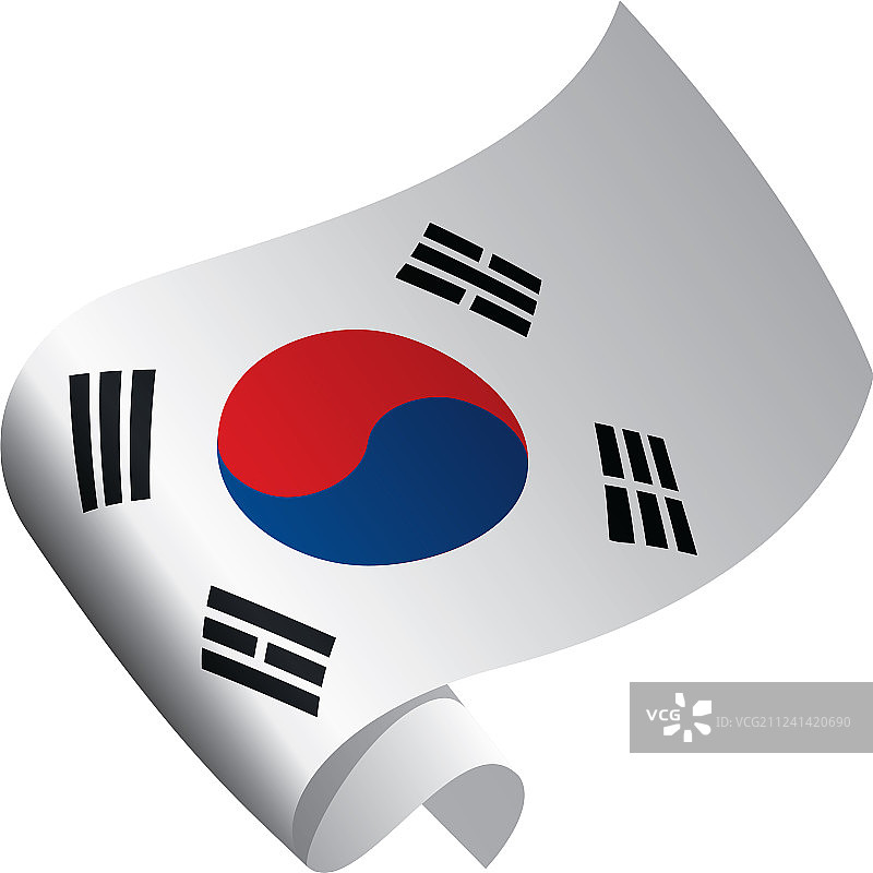 韩国国旗图片素材