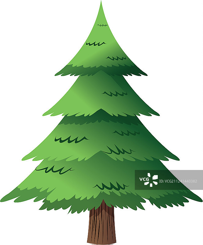 圣诞松树庆祝派对装饰图片素材