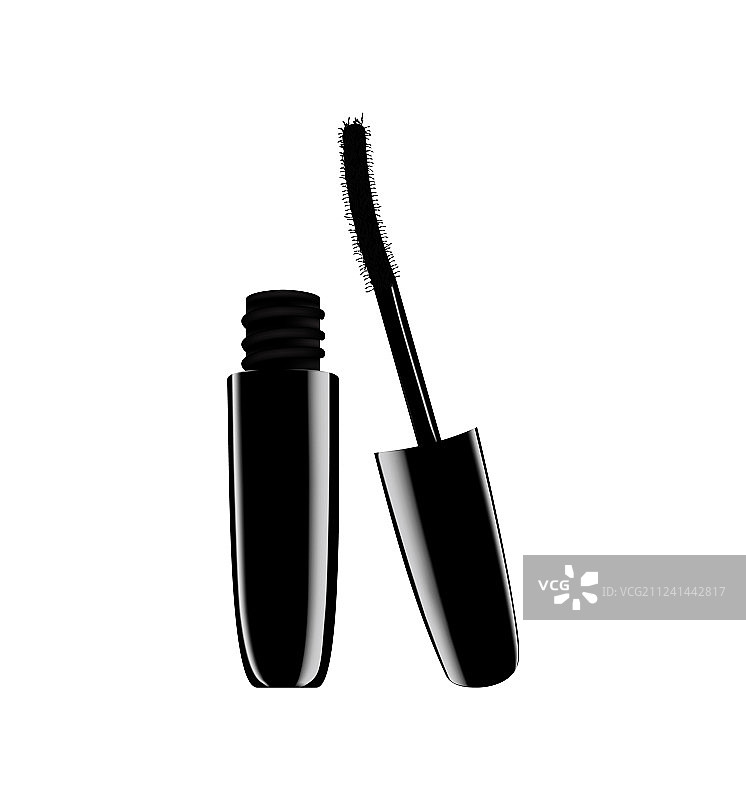 睫毛膏瓶模型图片素材