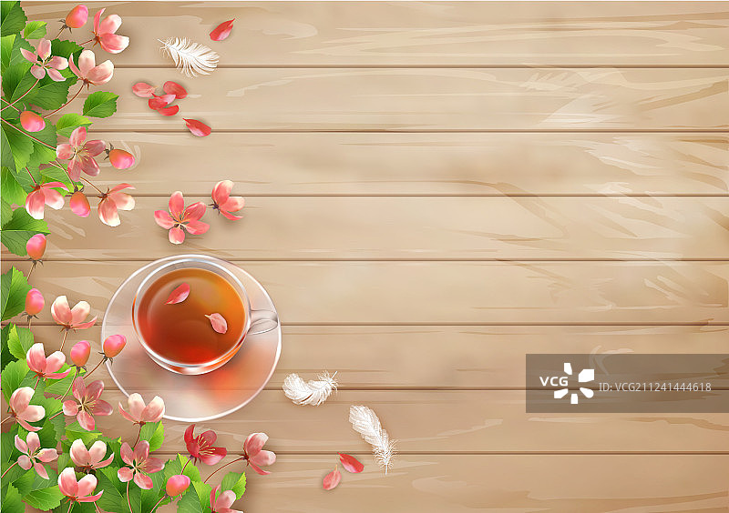 春季花卉背景图片素材