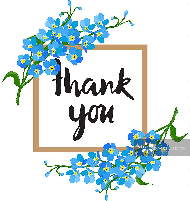 感谢卡片图片素材