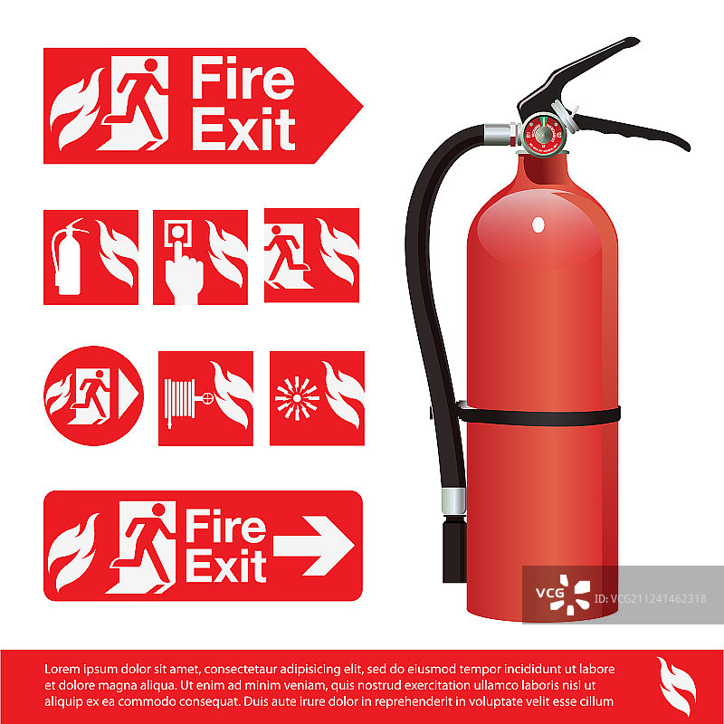 灭火器图片素材
