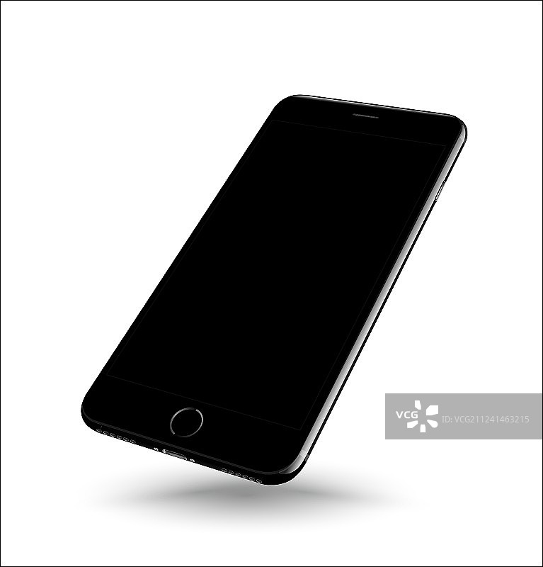 类似iPhone的智能手机模型图片素材