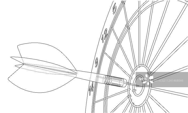 箭头在目标图片素材