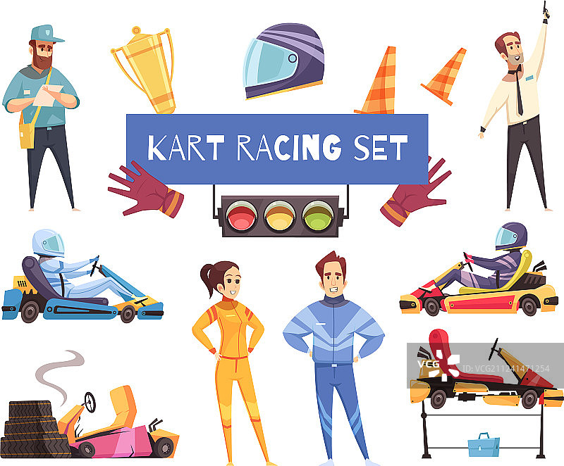 卡丁车运动合集图片素材