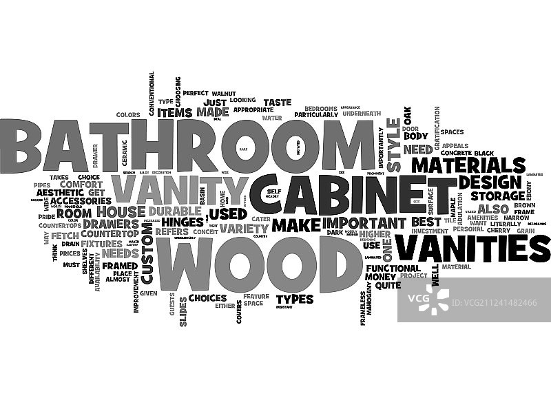 浴室梳妆台的价值图片素材