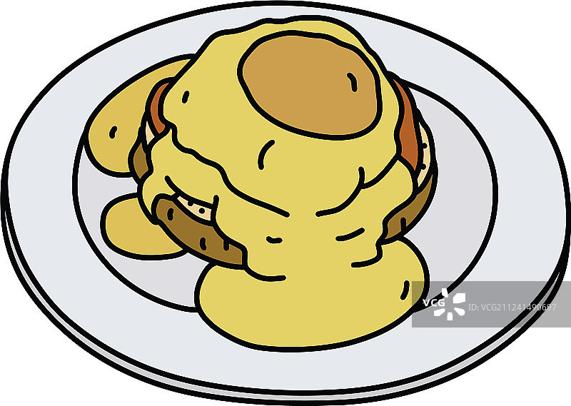 班尼迪克蛋图片素材