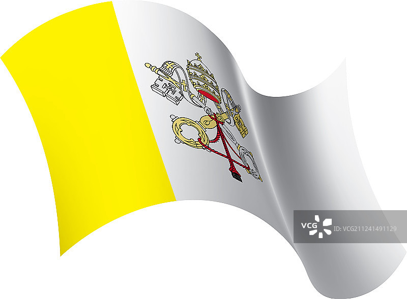 梵蒂冈国旗图片素材