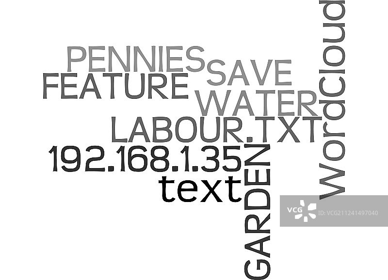 如何节省水景花园的开销图片素材