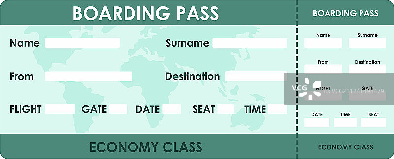 经济舱扁平风格图标图片素材