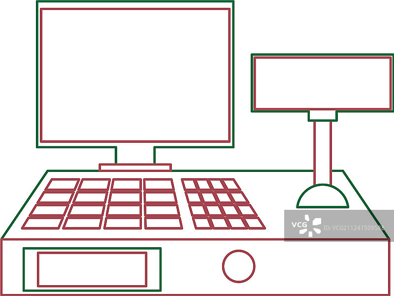 收银机图标图片素材