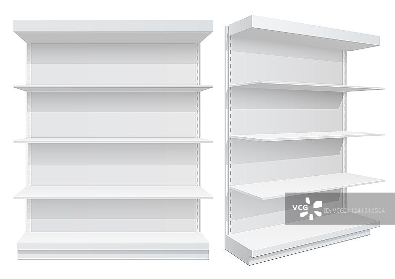 超市展示货架图片素材