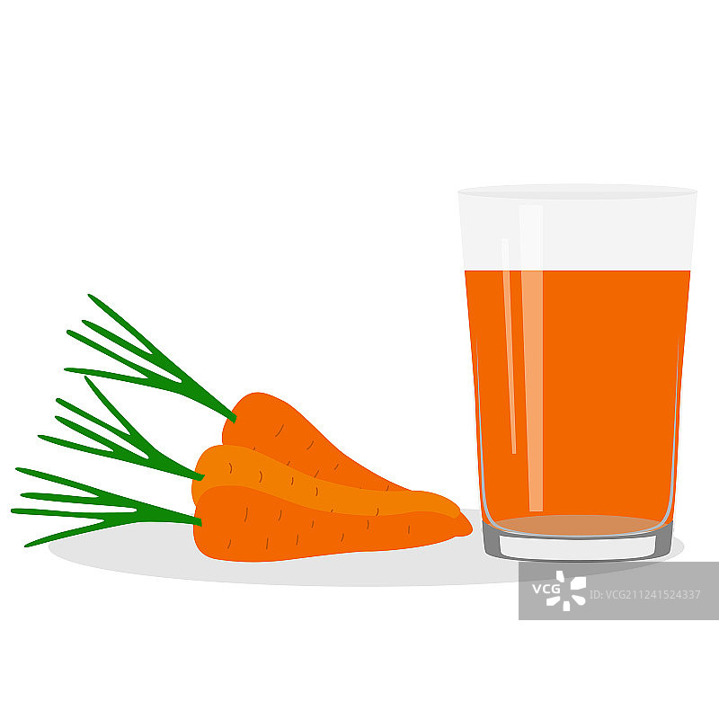 一杯鲜榨果汁的健康生活方式图片素材