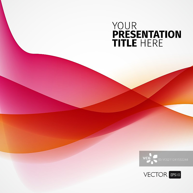 波浪抽象背景图片素材