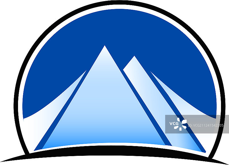 山脉Logo图片素材