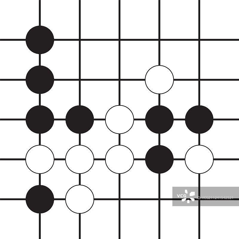 围棋棋盘游戏图标图片素材