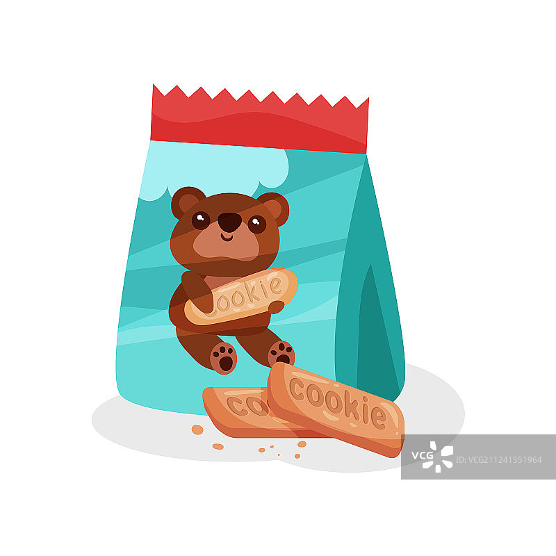 美味的儿童饼干零食图片素材