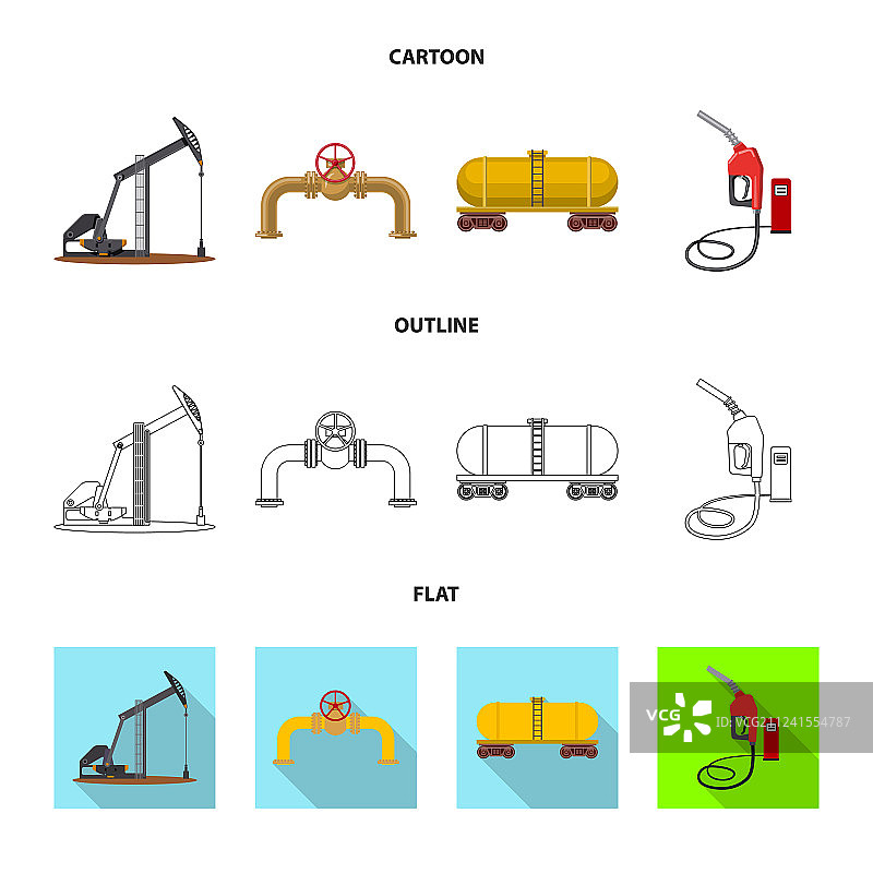 油气 Logo 设计图片素材