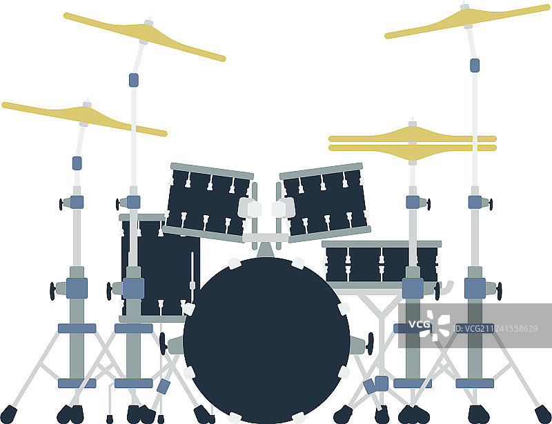 架子鼓图标图片素材