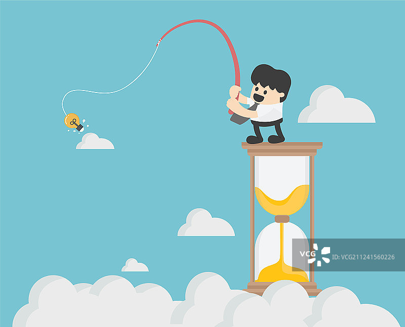 关于钓鱼业务的商业概念图片素材