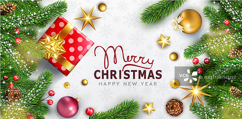 圣诞快乐，新年快乐图片素材