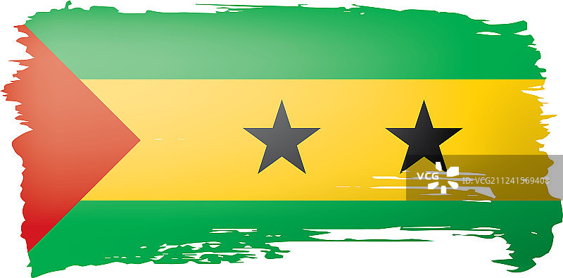圣多美和普林西比国旗图片素材