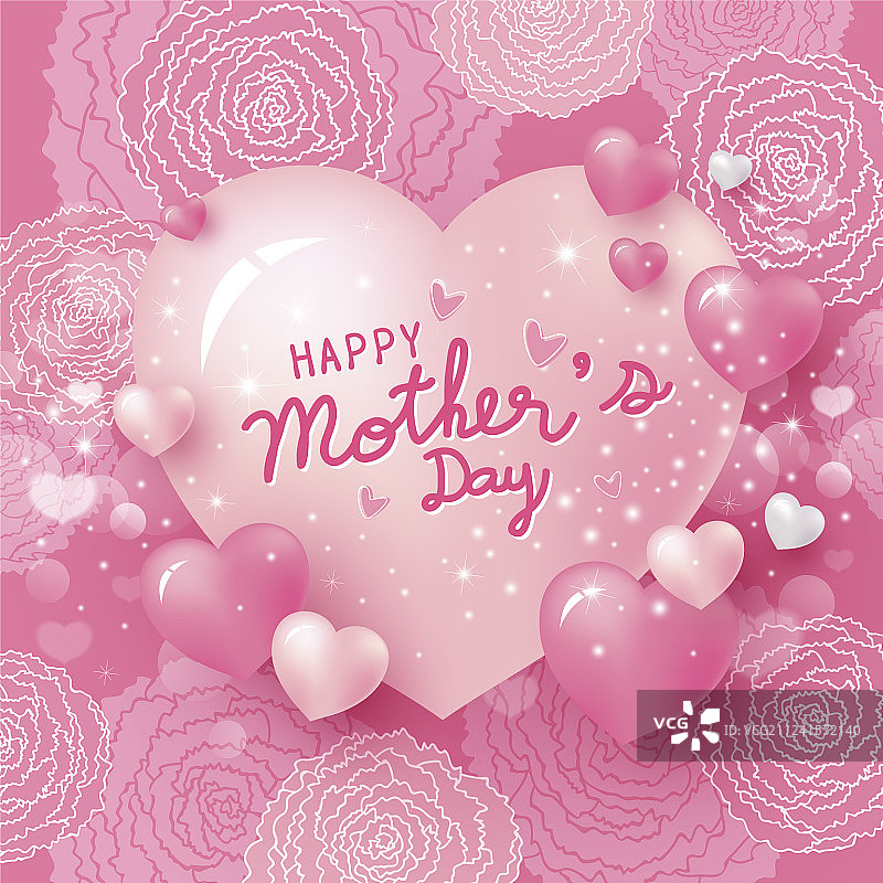 母亲节快乐设计图片素材