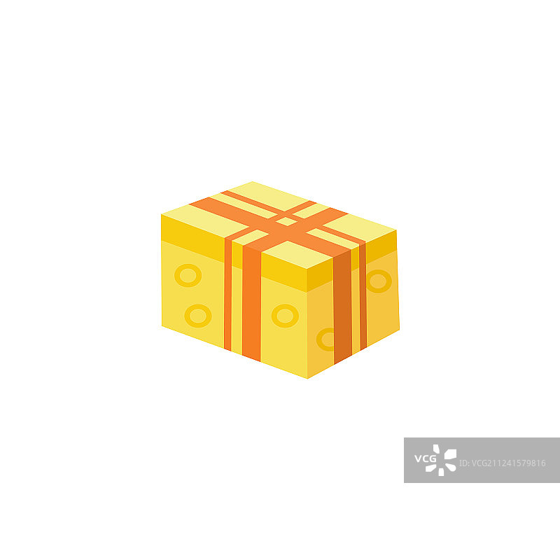 卡通礼物盒彩带蝴蝶结图片素材