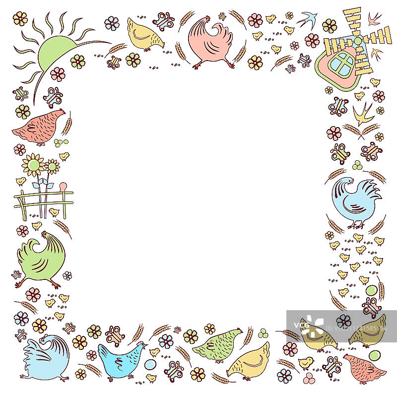 庭院鸟类图片素材