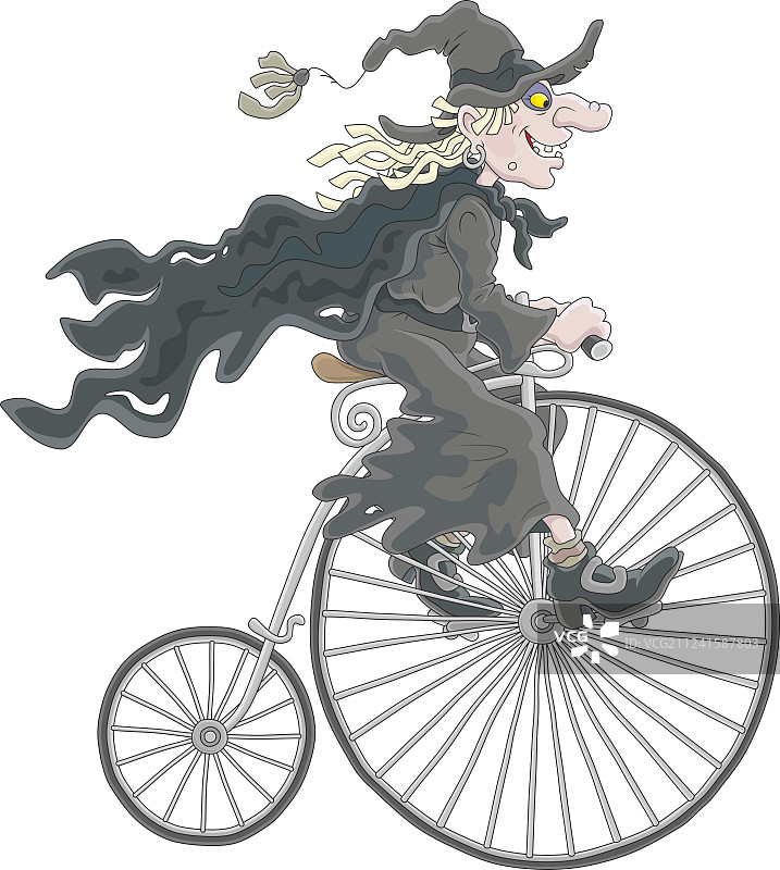 万圣节女巫图片素材