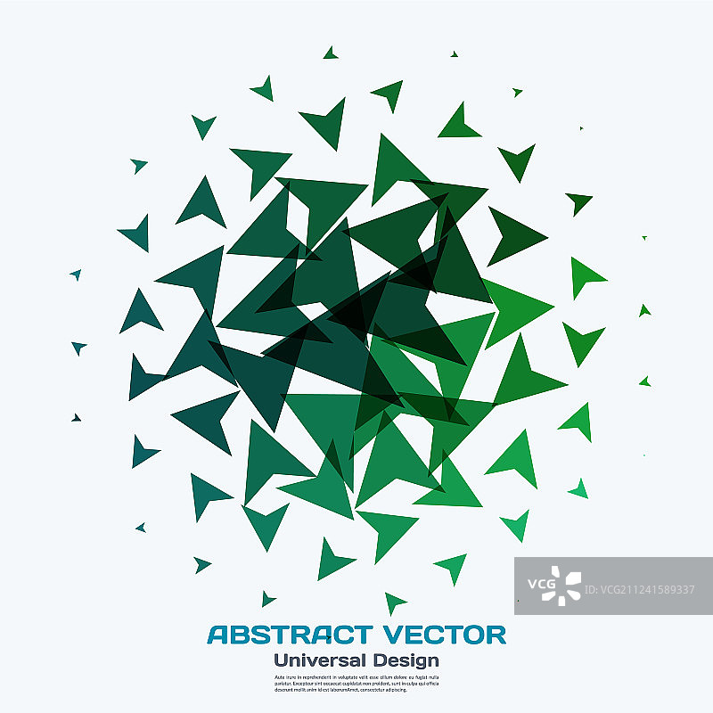 图形布局的抽象设计元素图片素材