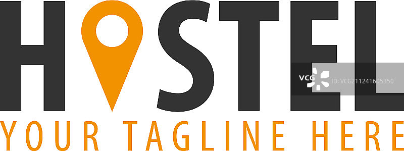 青年旅社logo酒店logo旅行休息场所图片素材
