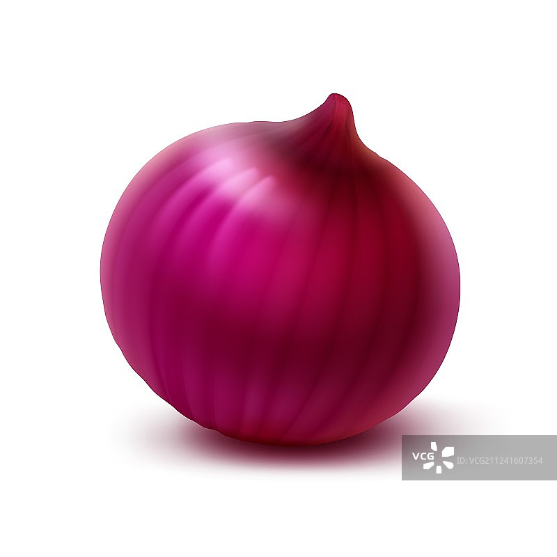 背景中的新鲜完整红洋葱图片素材