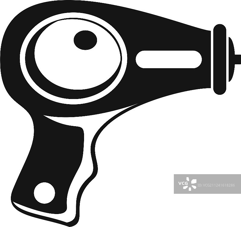 水枪简易风格图标图片素材