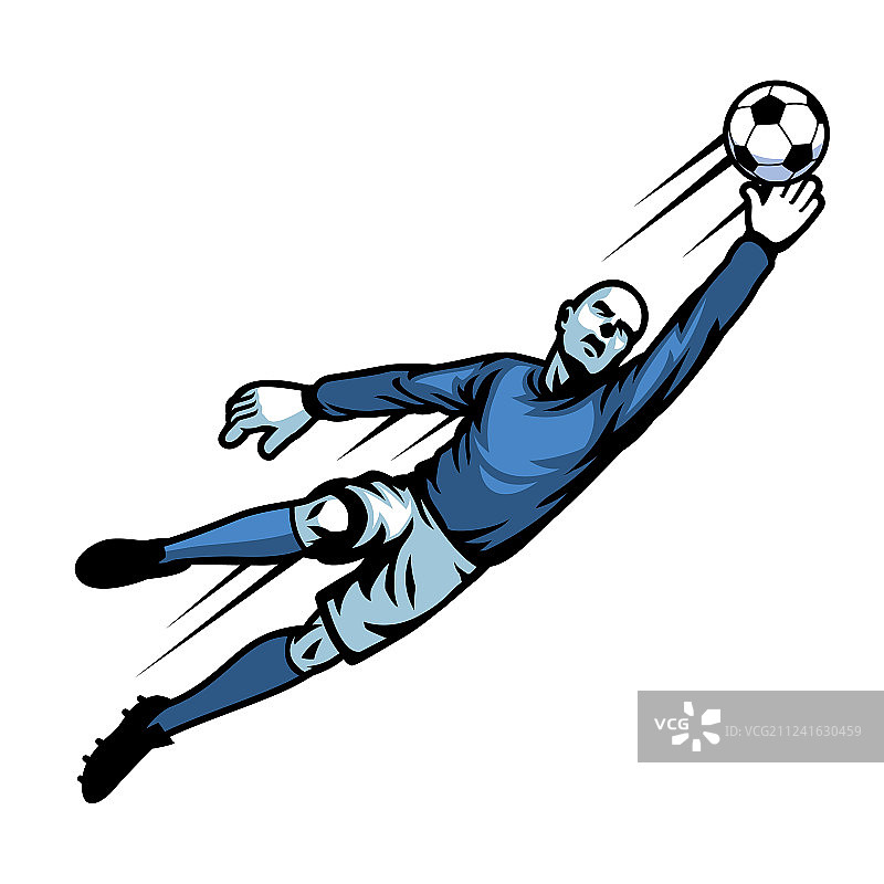 足球守门员图片素材