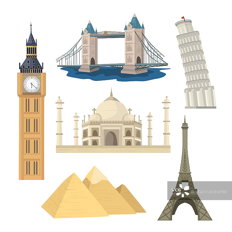 地标建筑合集图片素材