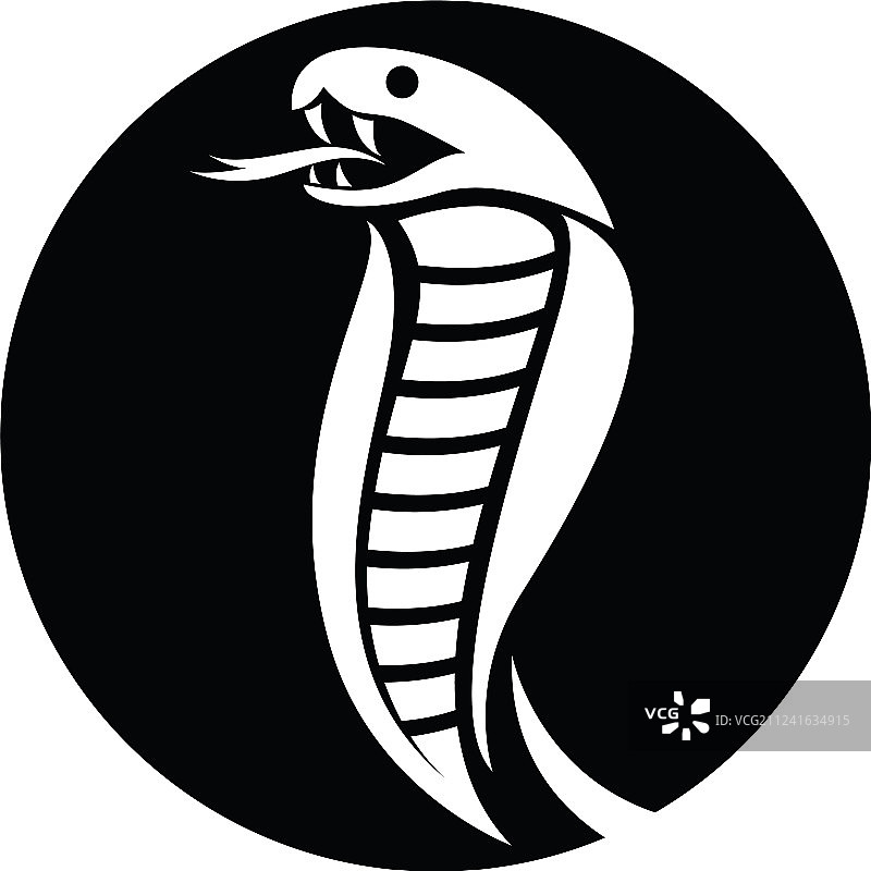 毒蛇Logo设计元素图片素材