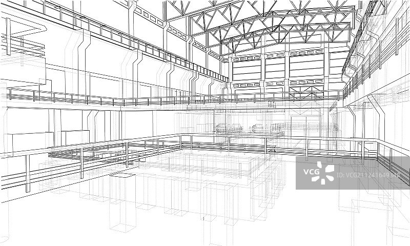 工业园区示意图图片素材