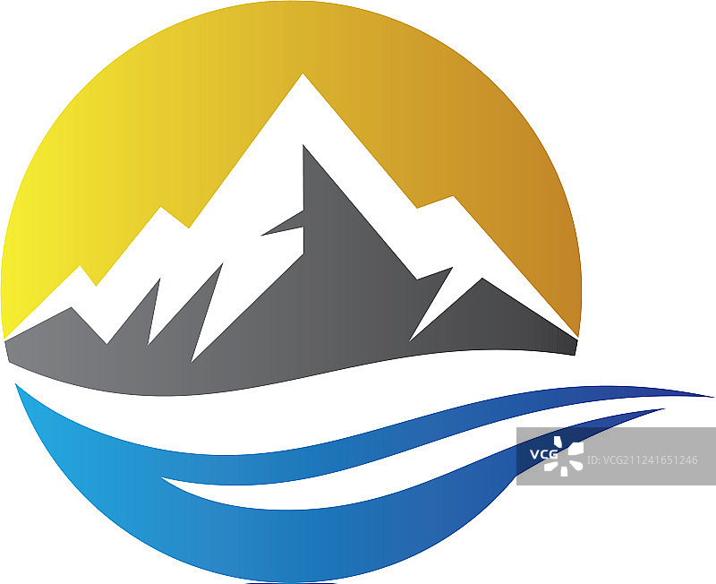 山的象征图片素材