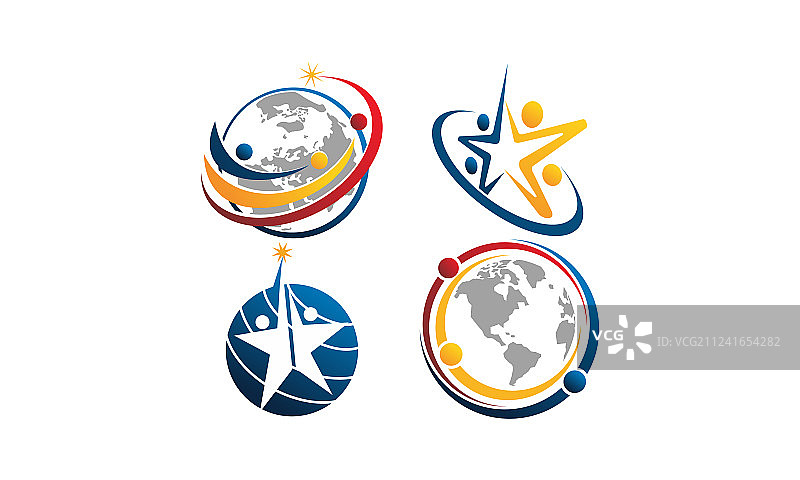 全球领导力团队合作解决方案图片素材